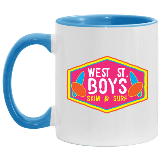 West St Boys Color Logo Mug